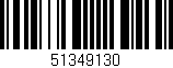 Código de barras (EAN, GTIN, SKU, ISBN): '51349130'