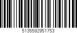 Código de barras (EAN, GTIN, SKU, ISBN): '5135592951753'