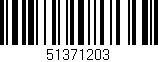 Código de barras (EAN, GTIN, SKU, ISBN): '51371203'