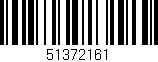 Código de barras (EAN, GTIN, SKU, ISBN): '51372161'
