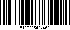 Código de barras (EAN, GTIN, SKU, ISBN): '5137225424467'