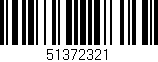 Código de barras (EAN, GTIN, SKU, ISBN): '51372321'