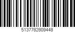 Código de barras (EAN, GTIN, SKU, ISBN): '5137782809448'