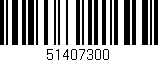 Código de barras (EAN, GTIN, SKU, ISBN): '51407300'