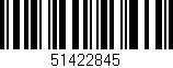 Código de barras (EAN, GTIN, SKU, ISBN): '51422845'