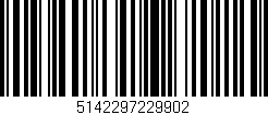 Código de barras (EAN, GTIN, SKU, ISBN): '5142297229902'
