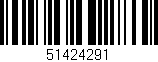 Código de barras (EAN, GTIN, SKU, ISBN): '51424291'