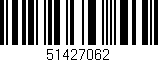 Código de barras (EAN, GTIN, SKU, ISBN): '51427062'