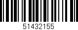 Código de barras (EAN, GTIN, SKU, ISBN): '51432155'