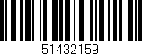 Código de barras (EAN, GTIN, SKU, ISBN): '51432159'
