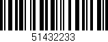 Código de barras (EAN, GTIN, SKU, ISBN): '51432233'