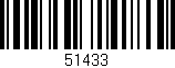 Código de barras (EAN, GTIN, SKU, ISBN): '51433'
