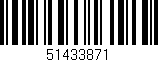Código de barras (EAN, GTIN, SKU, ISBN): '51433871'