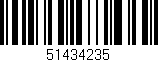 Código de barras (EAN, GTIN, SKU, ISBN): '51434235'