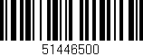 Código de barras (EAN, GTIN, SKU, ISBN): '51446500'