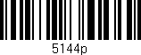Código de barras (EAN, GTIN, SKU, ISBN): '5144p'