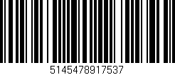 Código de barras (EAN, GTIN, SKU, ISBN): '5145478917537'