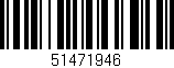 Código de barras (EAN, GTIN, SKU, ISBN): '51471946'