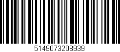 Código de barras (EAN, GTIN, SKU, ISBN): '5149073208939'