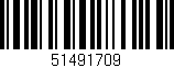 Código de barras (EAN, GTIN, SKU, ISBN): '51491709'