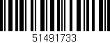 Código de barras (EAN, GTIN, SKU, ISBN): '51491733'