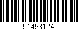 Código de barras (EAN, GTIN, SKU, ISBN): '51493124'