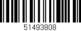Código de barras (EAN, GTIN, SKU, ISBN): '51493808'