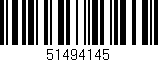 Código de barras (EAN, GTIN, SKU, ISBN): '51494145'