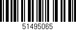 Código de barras (EAN, GTIN, SKU, ISBN): '51495065'