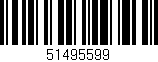 Código de barras (EAN, GTIN, SKU, ISBN): '51495599'