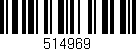 Código de barras (EAN, GTIN, SKU, ISBN): '514969'