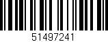 Código de barras (EAN, GTIN, SKU, ISBN): '51497241'