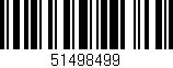 Código de barras (EAN, GTIN, SKU, ISBN): '51498499'