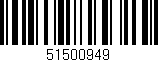 Código de barras (EAN, GTIN, SKU, ISBN): '51500949'