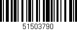 Código de barras (EAN, GTIN, SKU, ISBN): '51503790'