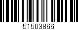 Código de barras (EAN, GTIN, SKU, ISBN): '51503866'