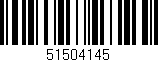 Código de barras (EAN, GTIN, SKU, ISBN): '51504145'