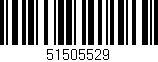 Código de barras (EAN, GTIN, SKU, ISBN): '51505529'