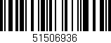 Código de barras (EAN, GTIN, SKU, ISBN): '51506936'