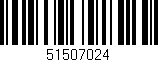 Código de barras (EAN, GTIN, SKU, ISBN): '51507024'