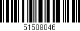 Código de barras (EAN, GTIN, SKU, ISBN): '51508046'