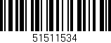 Código de barras (EAN, GTIN, SKU, ISBN): '51511534'