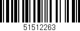 Código de barras (EAN, GTIN, SKU, ISBN): '51512263'