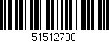Código de barras (EAN, GTIN, SKU, ISBN): '51512730'