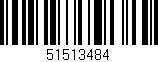 Código de barras (EAN, GTIN, SKU, ISBN): '51513484'