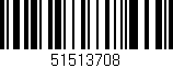 Código de barras (EAN, GTIN, SKU, ISBN): '51513708'