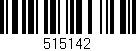 Código de barras (EAN, GTIN, SKU, ISBN): '515142'