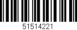 Código de barras (EAN, GTIN, SKU, ISBN): '51514221'