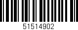 Código de barras (EAN, GTIN, SKU, ISBN): '51514902'