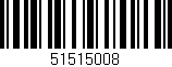 Código de barras (EAN, GTIN, SKU, ISBN): '51515008'